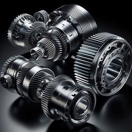 Componentes Harmonic Drive Vista Explodida